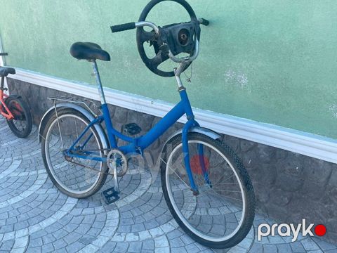 Unikal modifikasiya edilmiş velosiped - Rəng: mavi - Korpus: şəhər — Bakı