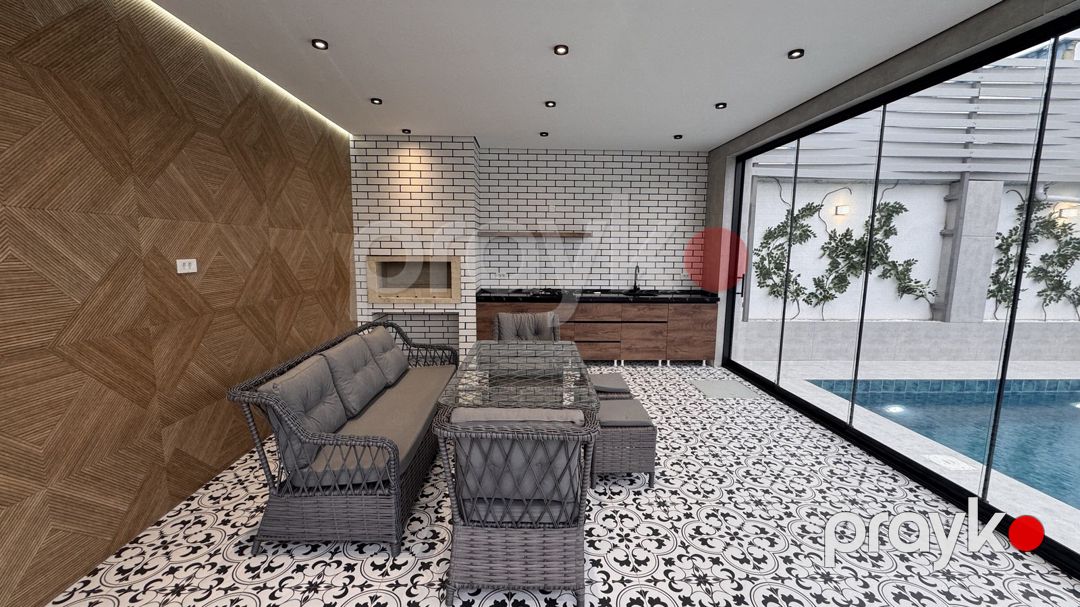 Satılır 5 otaqlı həyət evi/bağ evi 250 m² — Ev, villa, Bakı (4)