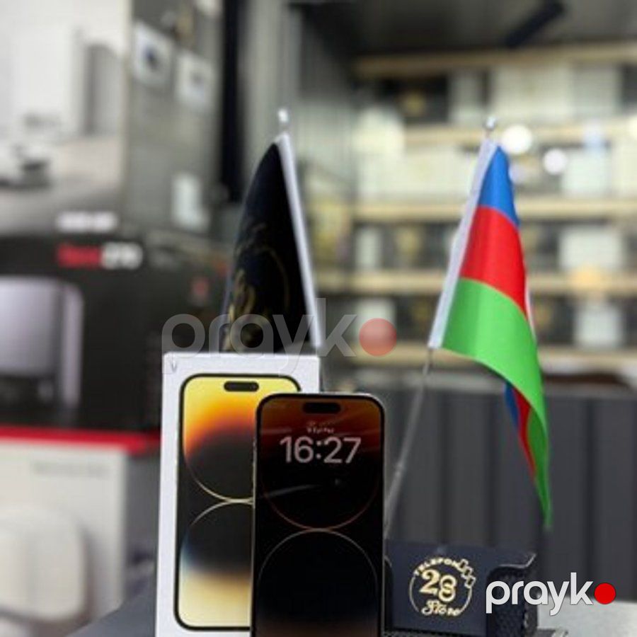 Apple iPhone 14 Pro Gold 256GB/6GB — Smartfonlar, Bakı (4)