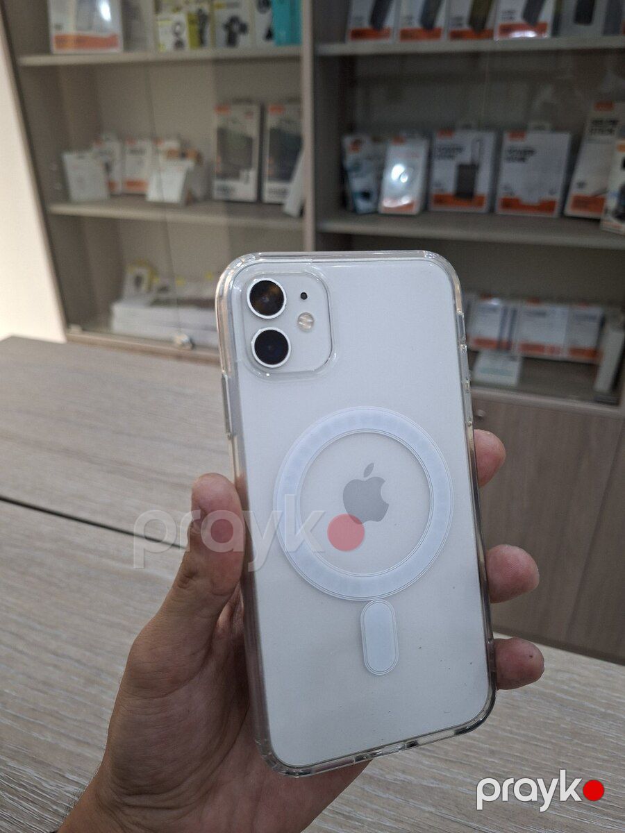 Apple iPhone 11 White 64GB/4GB — Smartfonlar, Bakı (4)