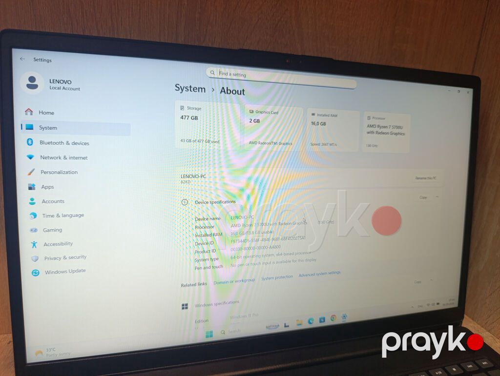 Lenovo V15 G2 ALC — Lenovo, Bakı (2)