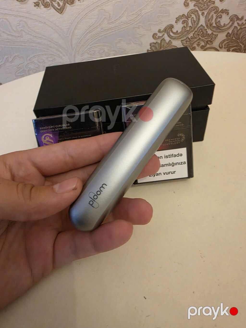 Ploom aura 2-3 dəfə isdifadə olunub. Demək olarki yenidir. Heç bir — Elektronik siqaretlər, Bakı (2)