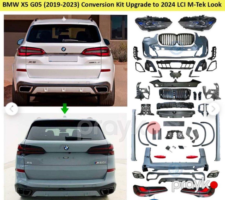 "BMW G05" m tech F95 paketləri — Ehtiyat hissələri və aksesuarlar, Bakı (5)