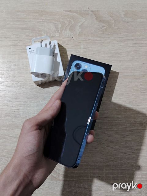 IPhone 13 Pro, 128 GB, Sierra Blue, Zəmanət — Bakı