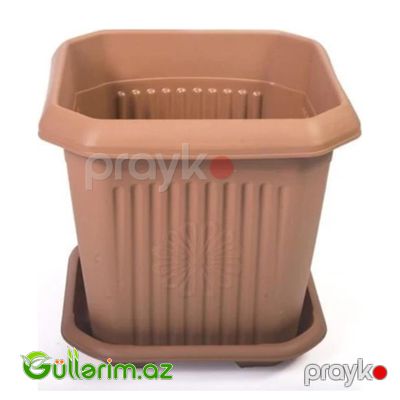 Plastik Dibçək 013 — Bağ dekorasiyası, Bakı (4)