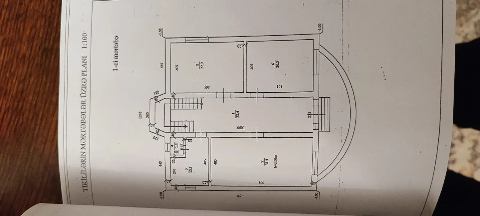 Sumqayıt, 7 otaqlı Həyət evi satılır - 250 m², 2 mərtəbə, 7.6 sot — Ev, villa, Sumqayıt (9)