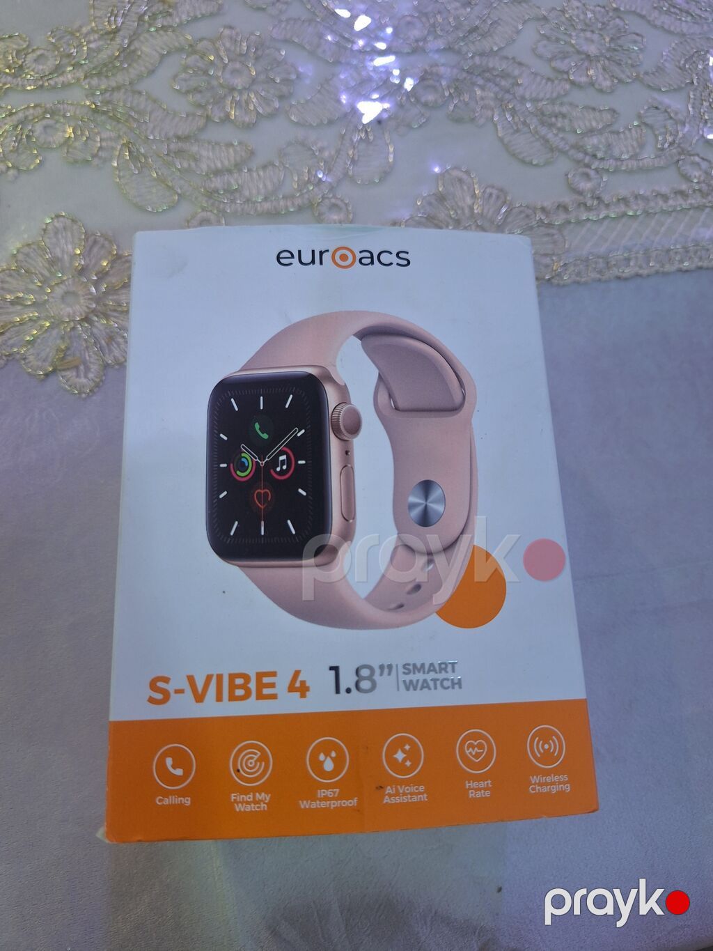 Yeni, Smart saat, Smart, Sensor ekran, rəng - Çəhrayı — Ağıllı saatlar, Gəncə (7)