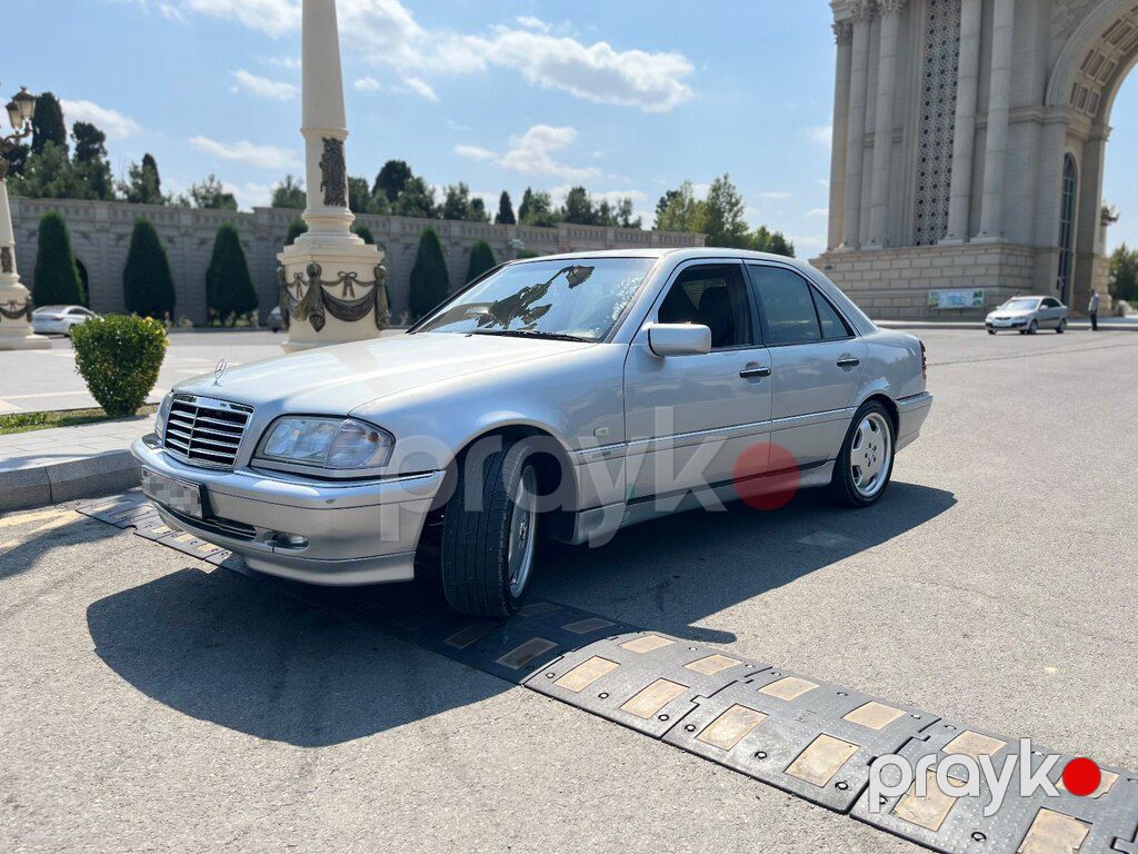 Mercedes C 200, 2.0 L, 1998 il, 400 000 km — Avtomobillər, Samux (10)