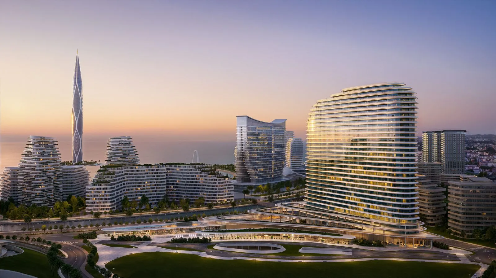 Sea Breeze, 2 otaqlı Yeni tikili satılır - 41 m², 1/28 mərtəbə — Mənzil, Bakı (3)