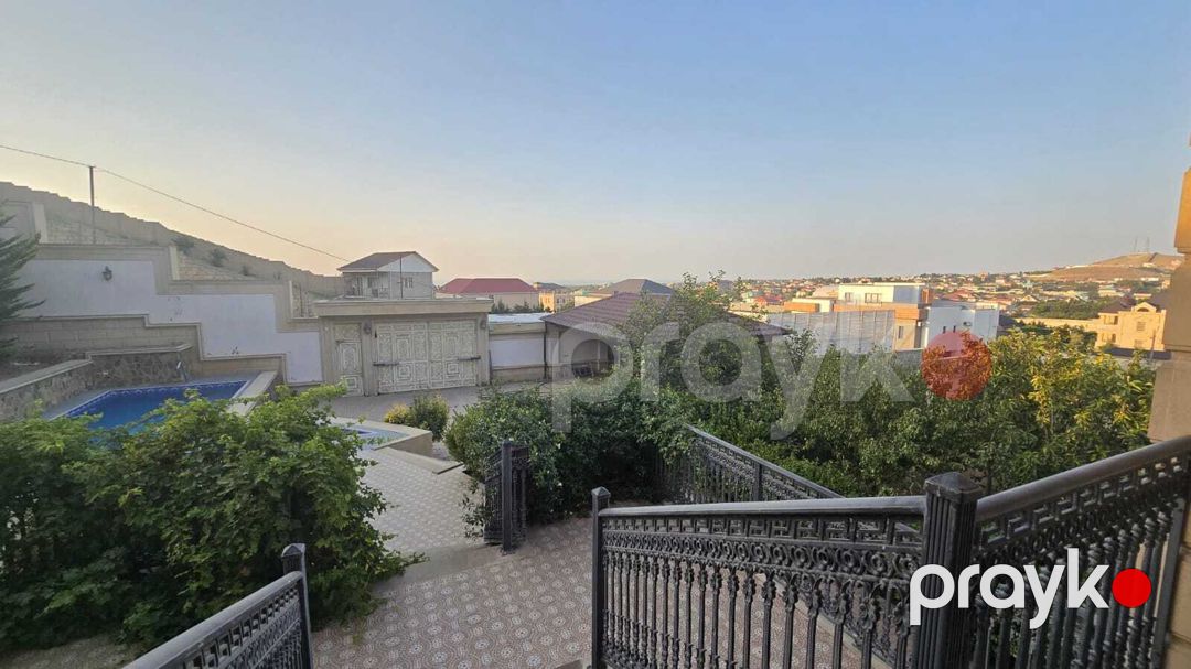 Satılır 7 otaqlı həyət evi/bağ evi 400 m² — Ev, villa, Bakı (3)