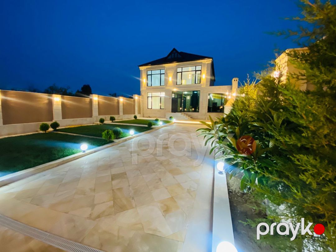 Satılır 6 otaqlı həyət evi/bağ evi 300 m² — Ev, villa, Bakı (8)