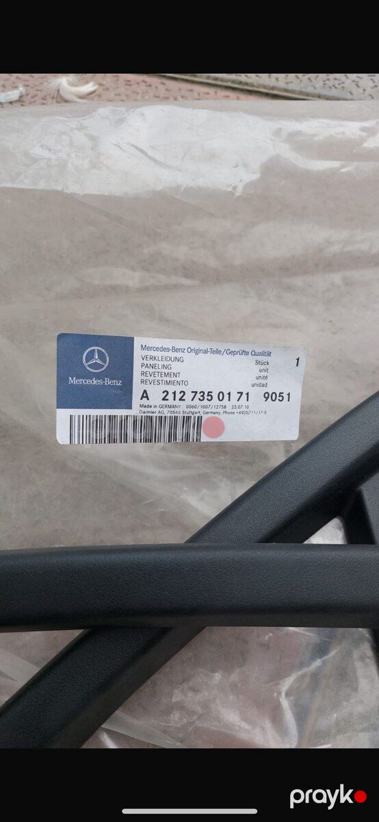 Mercedes E-Class 212 arxa qapı üzlükləri və üst plastik hissələri — Ehtiyat hissələri və aksesuarlar, Bakı (3)