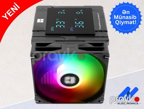 Cpu Cooler thermalrıght assassın peerless 120 dıgıtal argb Black — Bakı