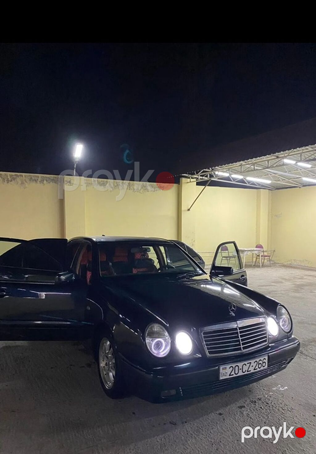 Mercedes‑Benz E‑Class W210 sedan - Korpus: tünd mavi/qara rəngli — Avtomobillər, Samux
