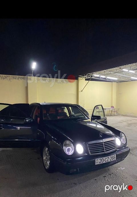 Mercedes‑Benz E‑Class W210 sedan - Korpus: tünd mavi/qara rəngli — Samux