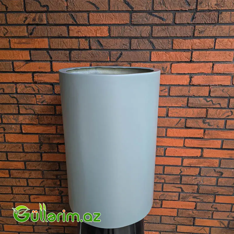 Fiber Glass dibçək sm (Fiber dibcek) — Bağ dekorasiyası, Bakı (5)