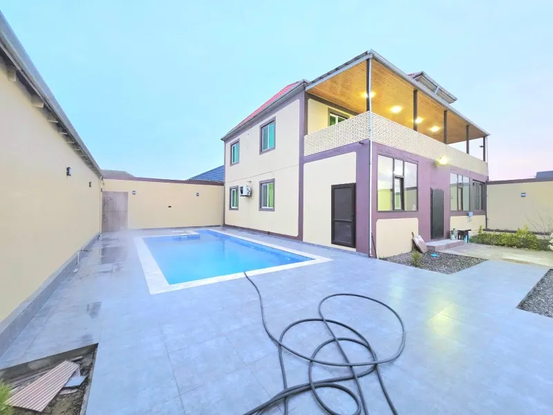Şağan, 6 otaqlı Həyət evi satılır - 350 m², 2 mərtəbə, 7.1 sot — Bakı