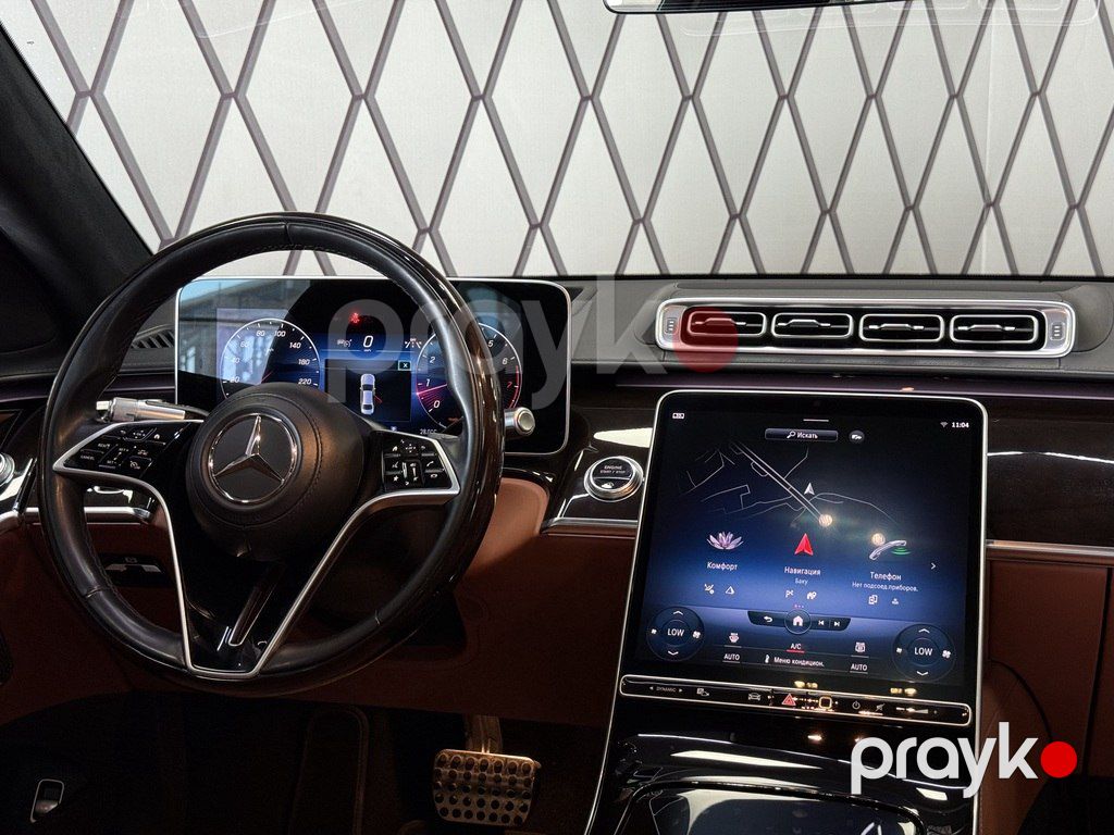 Mercedes S 500 4MATIC, 3.0 L, 2020 il, 64 000 km — Avtomobillər, Bakı (11)