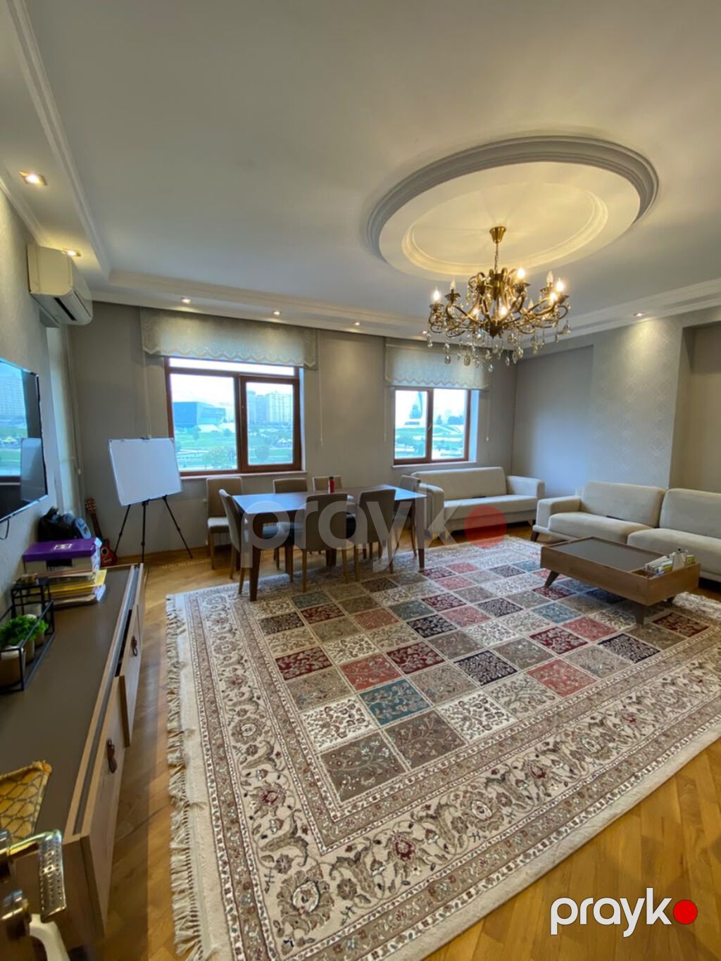 3 otaqlı, Yeni tikili, 145 kv. m — Mənzil, Bakı (4)