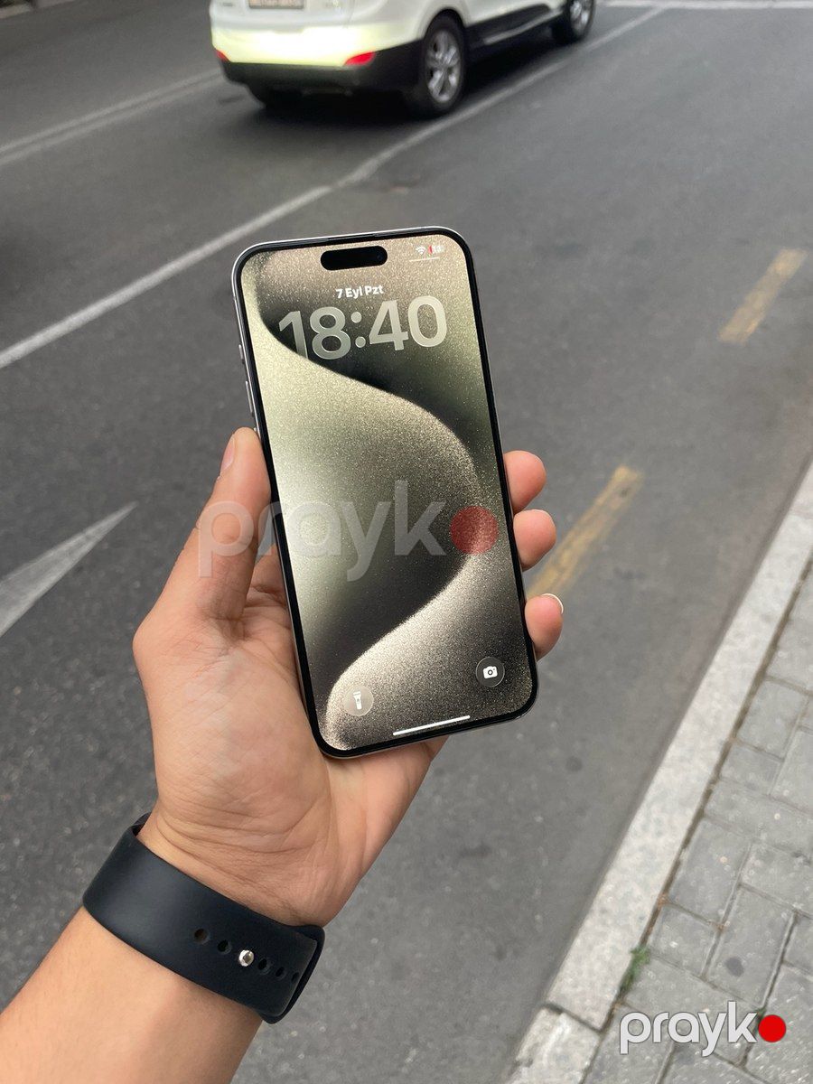 Apple iPhone 15 Pro Max White Titanium 256GB/8GB — Smartfonlar, Bakı (2)