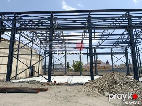 Sənaye Tipli Metal Konstruksiya Xidmətləri — Bakı