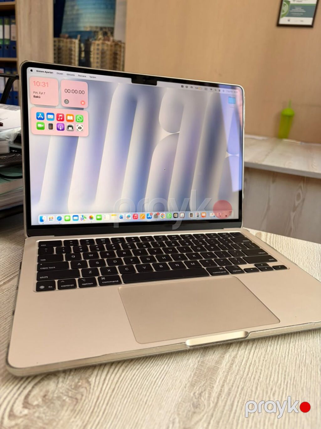 MacBook Air M4 13.6" 16GB RAM 256GB SSD Starlight MacBook Air — Apple Macbook, Bakı (4)