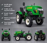 Catmann mini traktor – kənd təsərrüfatı işləri üçün funksional və — Агротехника