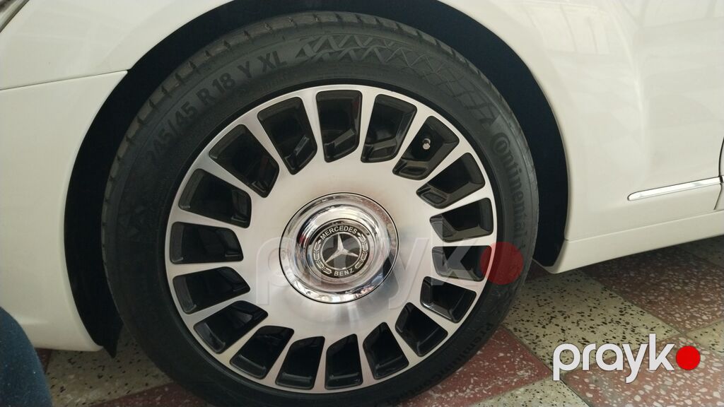 Mercedes-Benz orijinal 18"paket disklər və təkərlər komplekti satılır — Diskləri, Bakı (3)