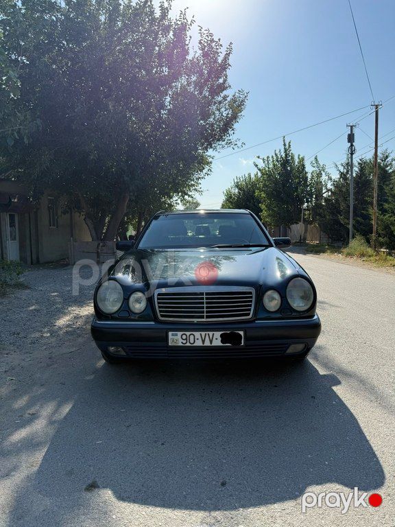 Mercedes E 320, 3.2 L, 1999 il, 498 600 km — Avtomobillər, Bakı (2)