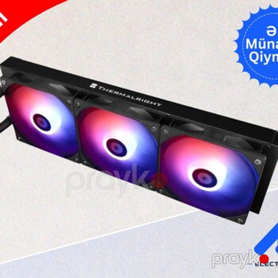 Cpu Cooler thermalrıght aqua elıte 360 bk argb V3 LGA1700 — Masaüstü kompüterlər, Bakı (3)