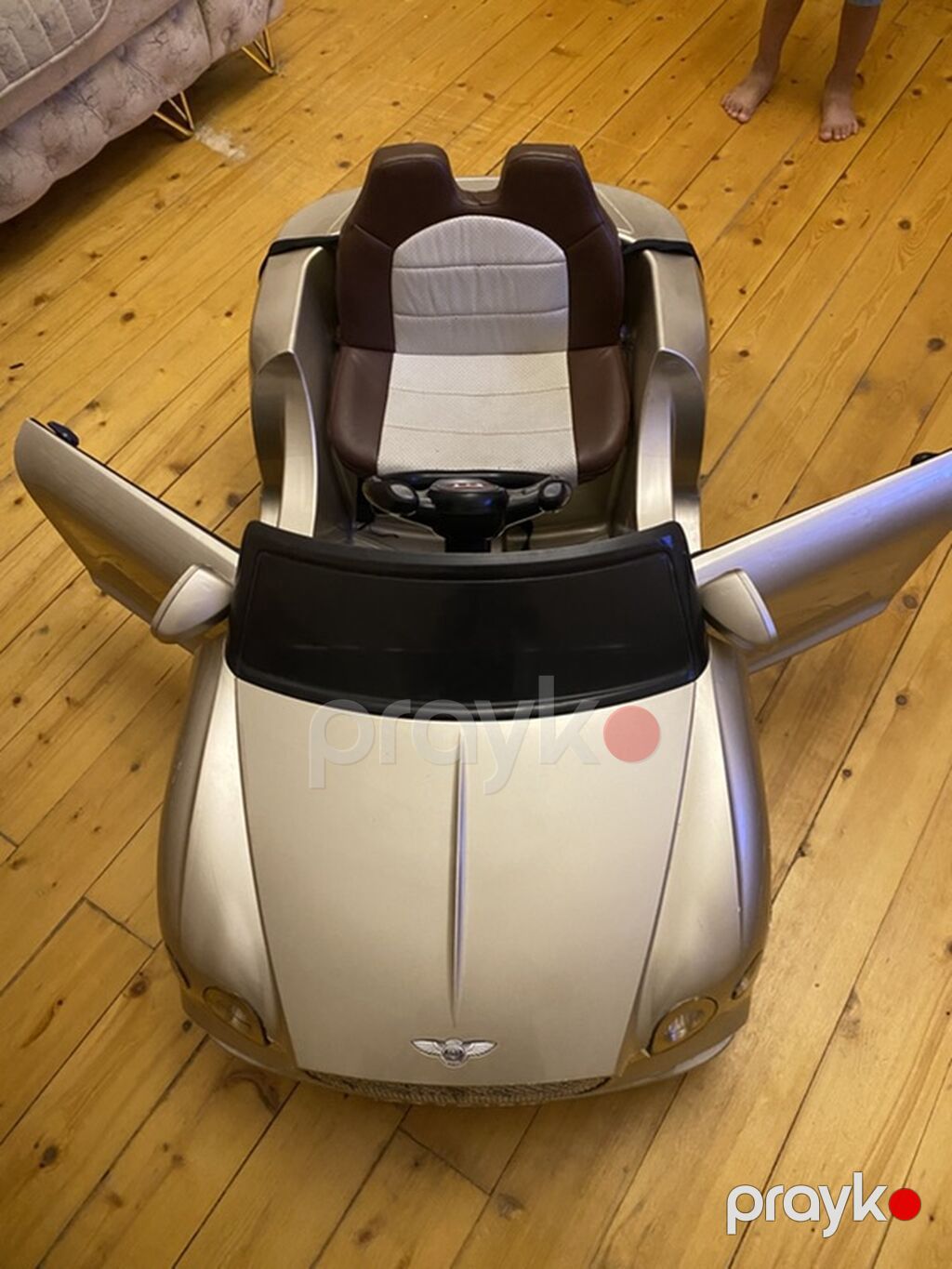 Uşaq üçün elektrikli minik avtomobili – Bentley üslubunda kabriolet — Uşaq avtomobilləri, Bakı (7)