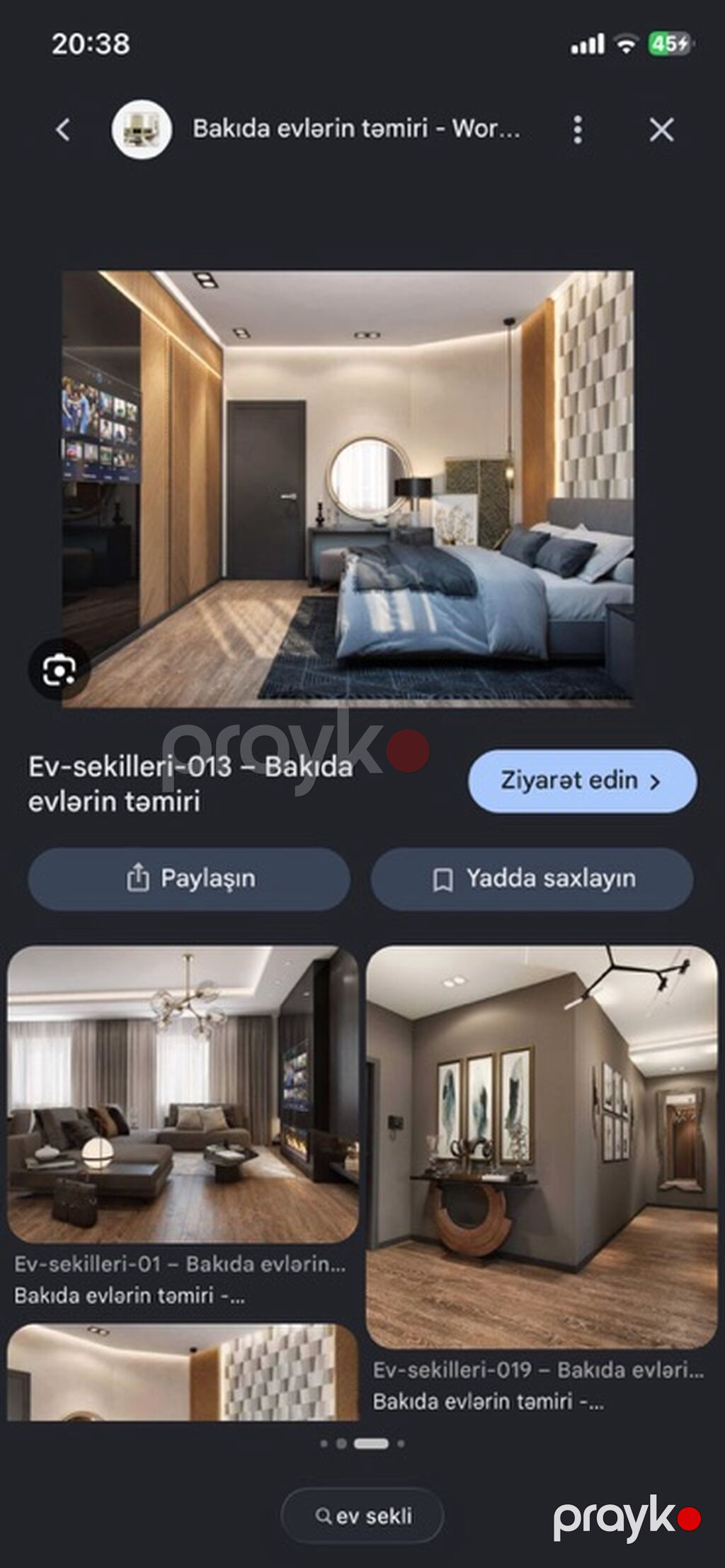 Ev tam temirlidir icerisinde her seyi var gir yasa yanliz qiz — Dekor, dizayn, smeta və planlama, Bakı (2)