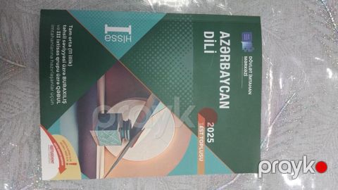Buraxılışa hazırlıq üçün test toplusudur heç istifadə olunmayıb — Bakı