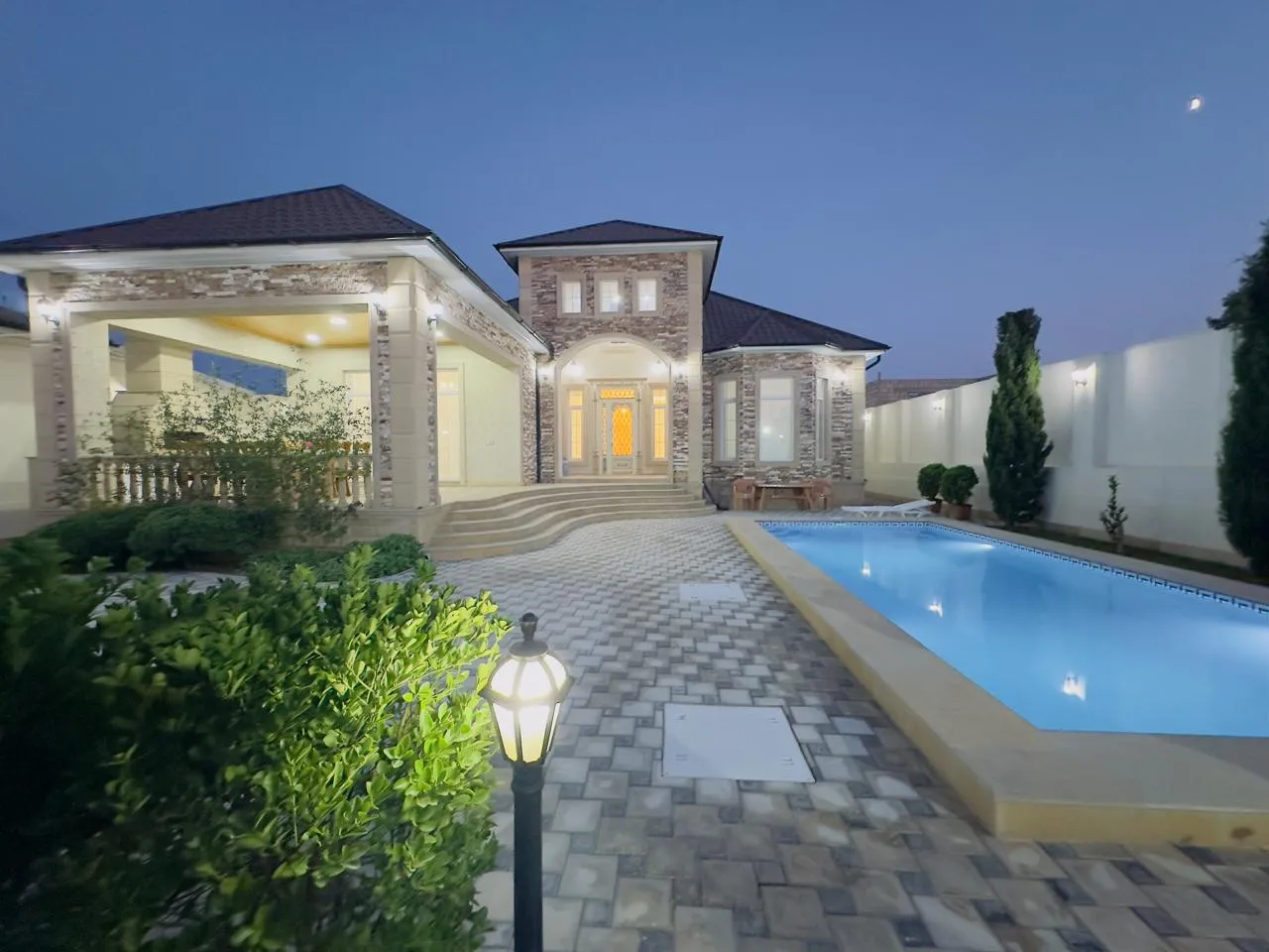 Şüvəlan, 6 otaqlı Həyət evi satılır - 200 m², 1 mərtəbə, 10 sot — Ev, villa, Bakı (2)