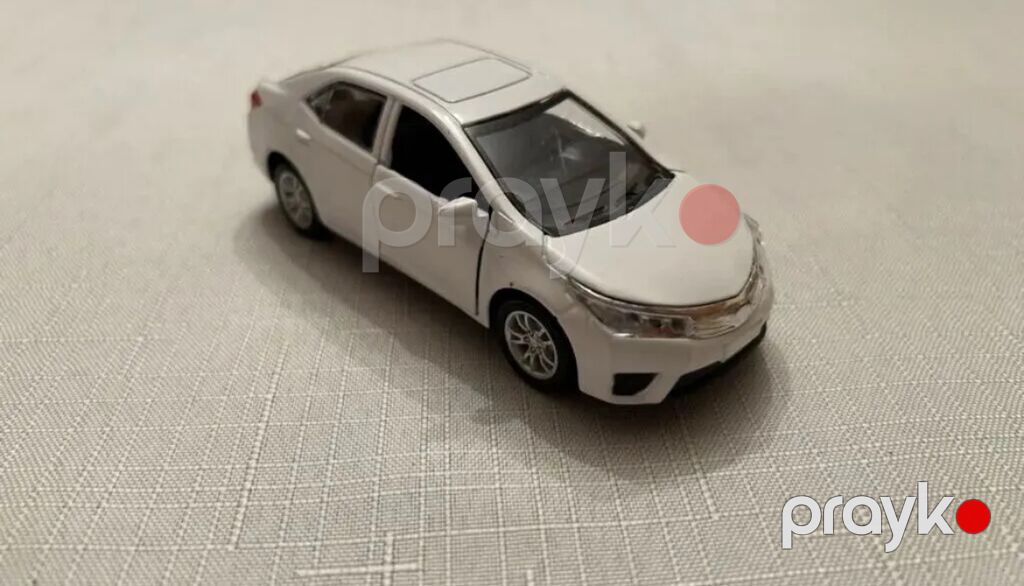 Qara rəngli metal avtomobil modeli – SUV tipli miniatür - Material — Modellar, Bakı (7)
