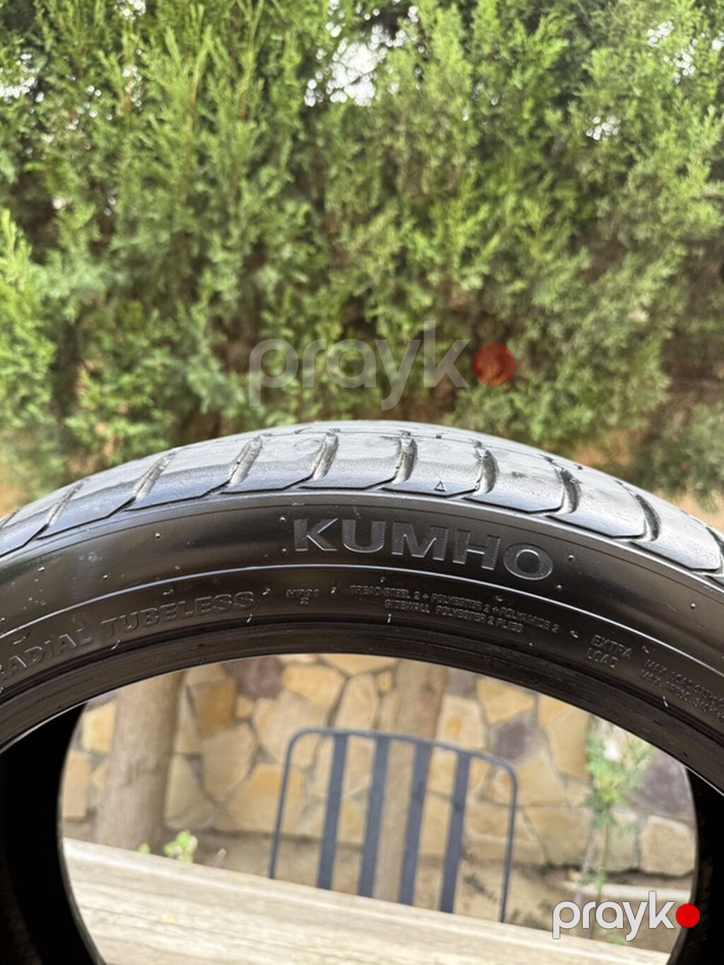 Kumho Ecsta PS71 SUV 295/35 ZR21 107Y XL — 2 Ədəd 2 sezon istifade — Şinlər, Bakı (2)