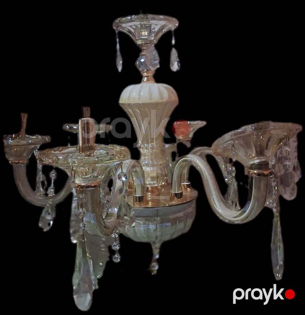 Çılçıraq, 6 lampa, Şüşə — Tavan is?qlar? v? cilc?raqlar, Digah (2)
