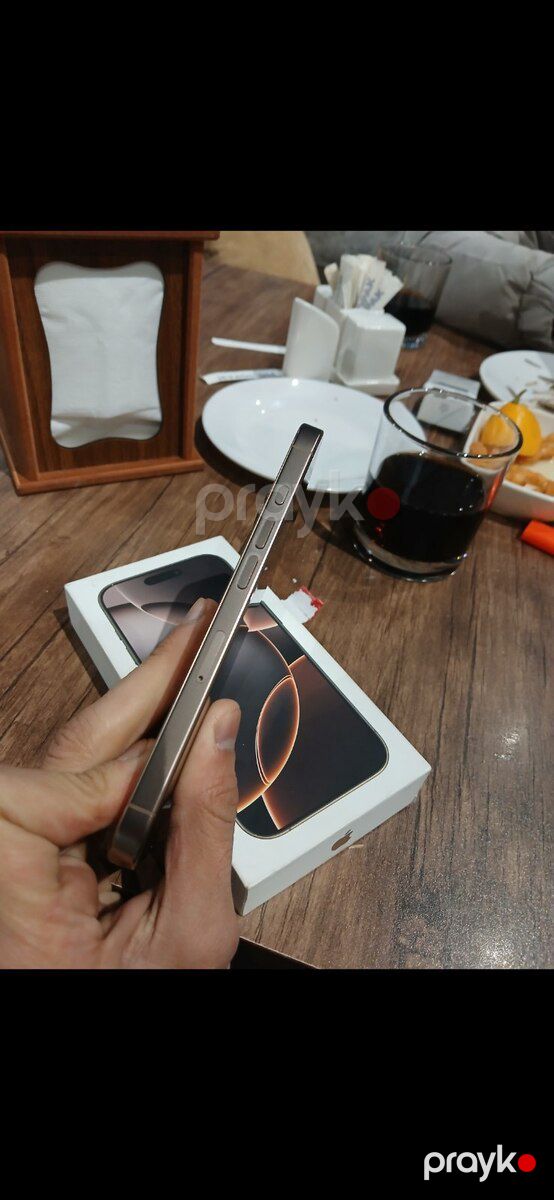 Apple iPhone 16 Pro Desert Titanium 256GB/8GB — Smartfonlar, Bakı (3)