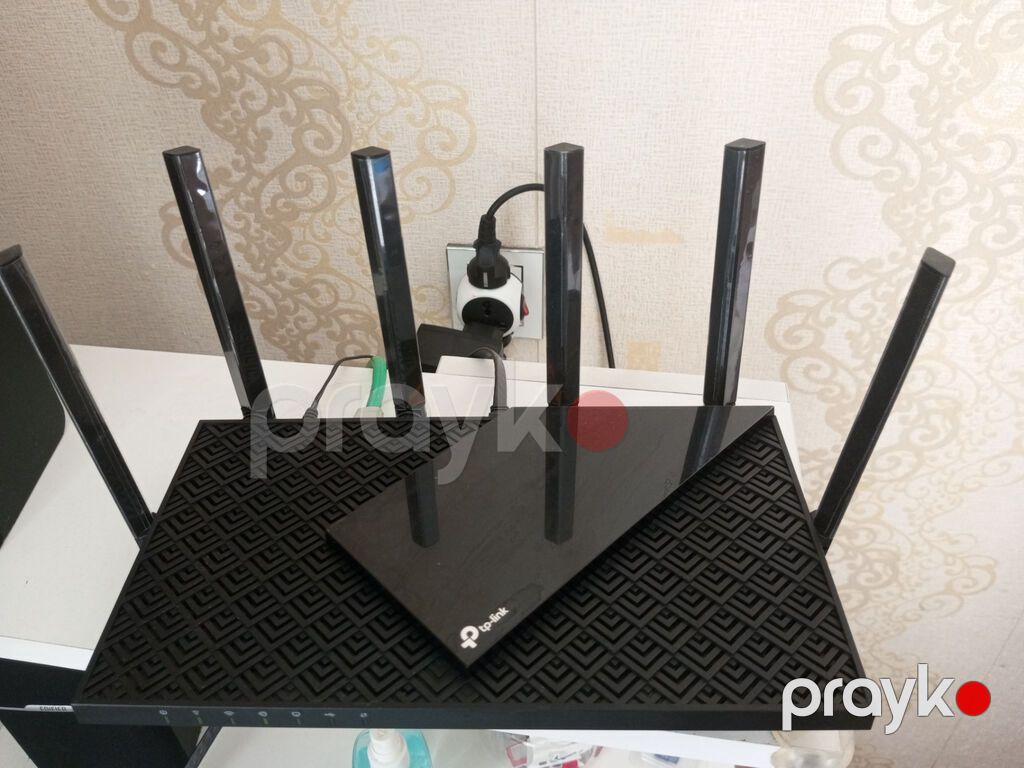TP-Link Archer AX73 (AX5400) 1 Aydı alınıb Təzə kimidi — Şəbəkə və server avadanlığı, Bakı (2)