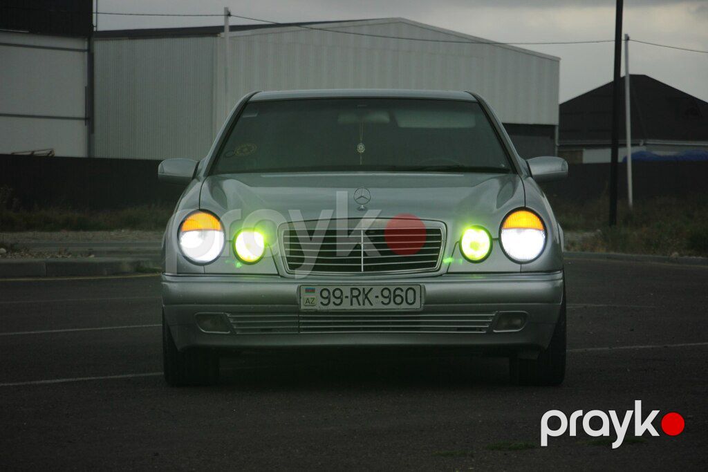 Mercedes E 240, 2.4 L, 1998 il, 520 000 km — Avtomobillər, Quba (2)