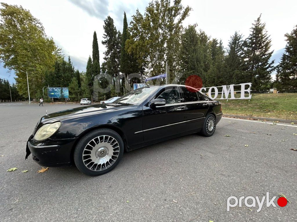 Mercedes S 320, 3.2 L, 2000 il, 238 745 km — Avtomobillər, Mingəçevir (2)