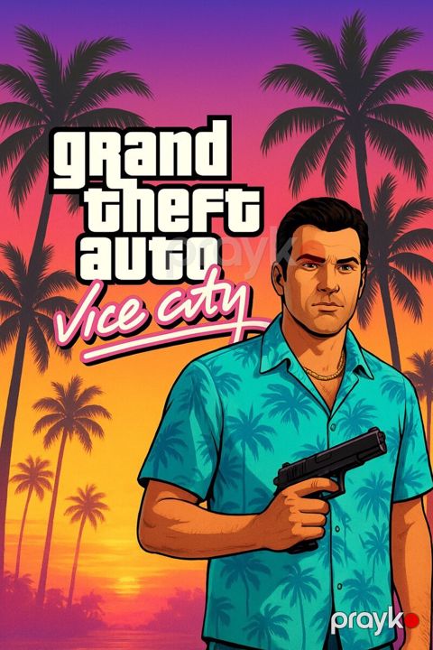 "GTA Vice city" oyun diski — Gəncə