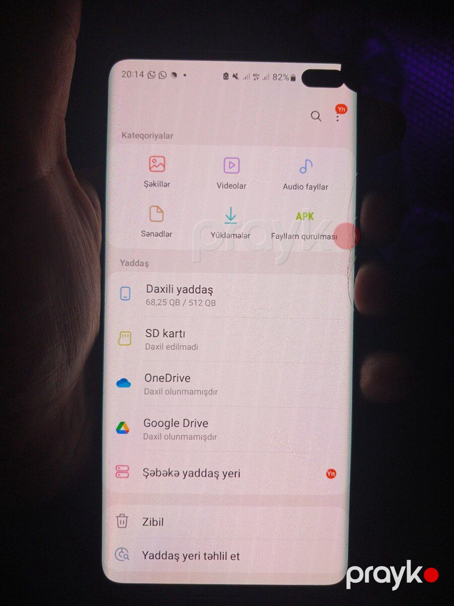 Samsung Galaxy S10+ Prism Black 512GB/8GB — Smartfonlar, Bakı (2)