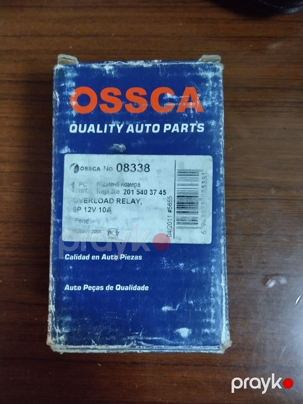 Osscа Overload Relay – 12V, 10A, 9 pin Məlumat: - Brend: Ossca — Avtomobil elektrikası, Bakı