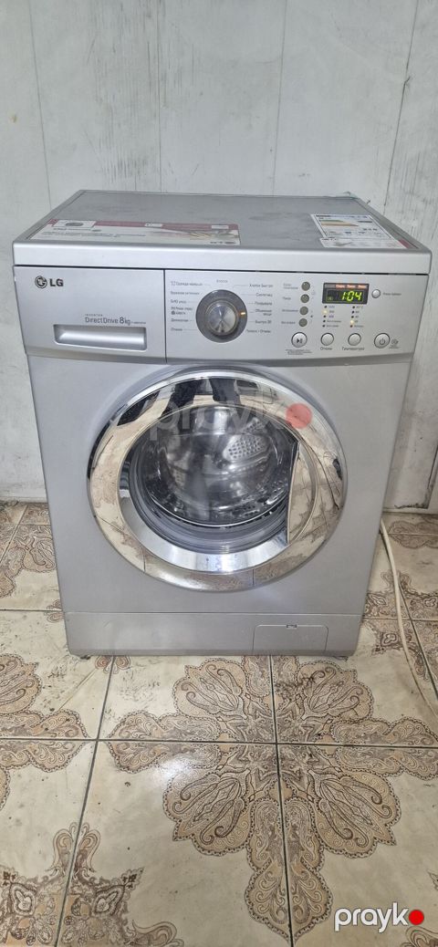 Paltaryuyan maşın LG, 8 kq, İşlənmiş, Avtomat, Qurutma var, Ödənişli çatdırılma — Bakı