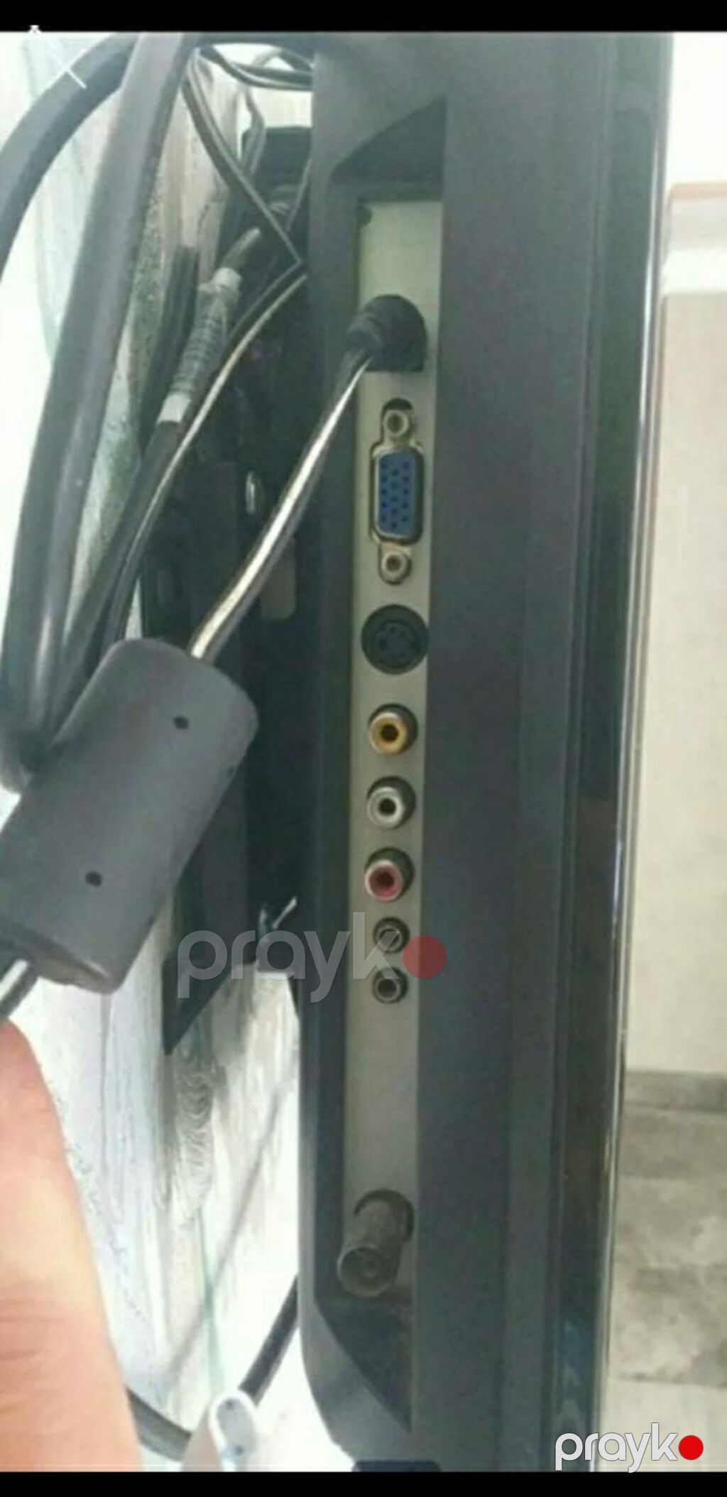 Divar tipli kiçik ölçülü LCD televizor - Ekran: təxminən 18–20 düym — Televizorlar, Digah (4)
