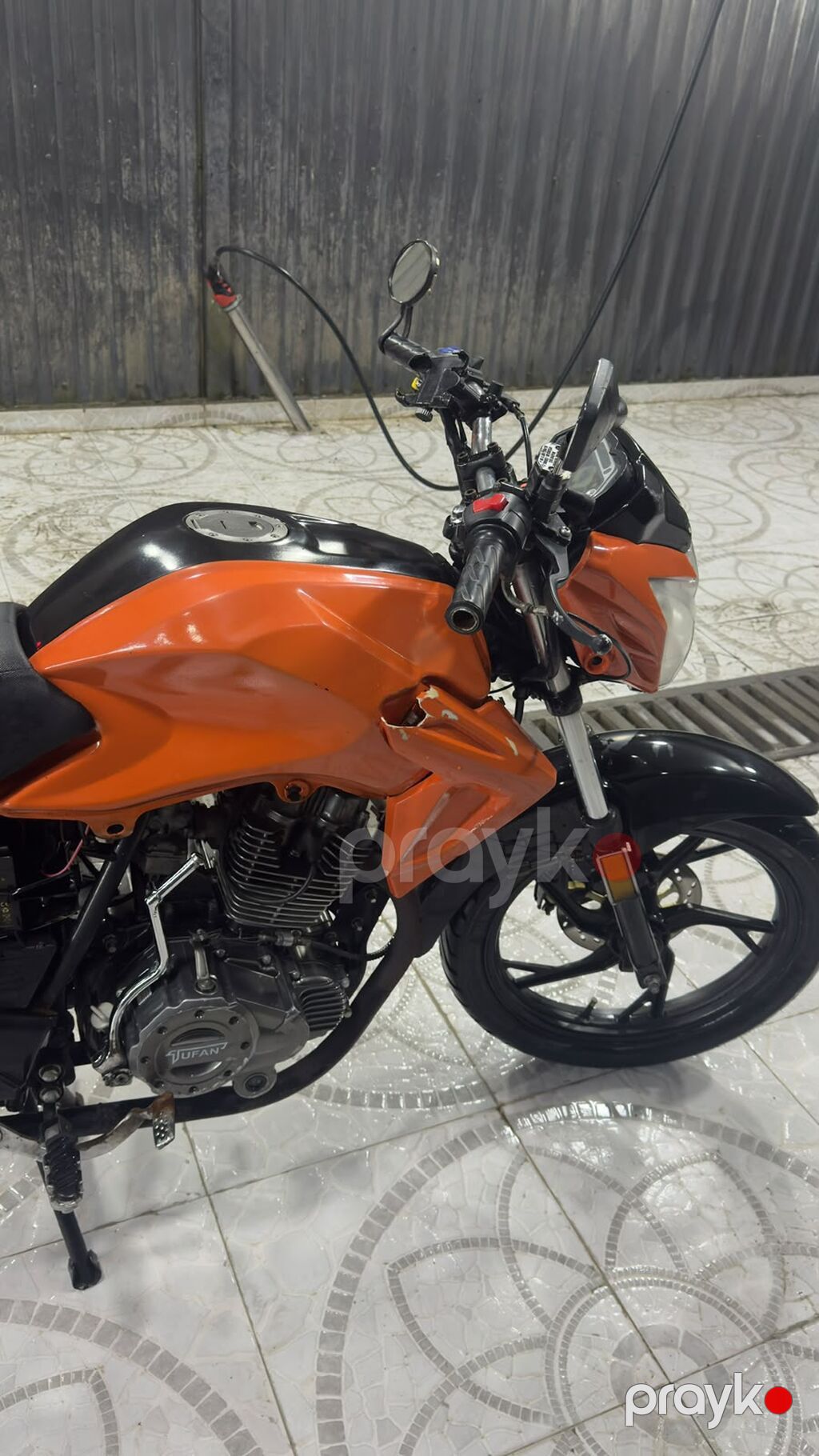Tufan - S150, 150 sm3, 2023 il, 40000 km — Motosikletlər, Astara (8)