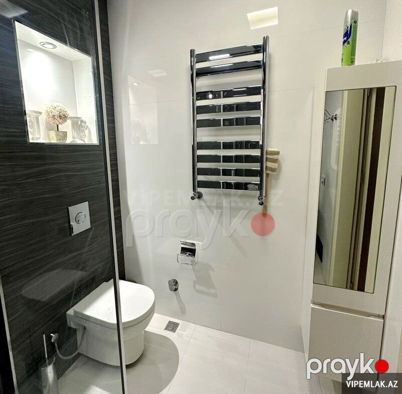 Yasamal rayonunda 3 otaqlı Yeni tikili Kirayə verilir, 130 m² — Mənzil, Bakı (8)