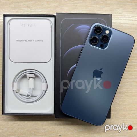 Apple iPhone 12 Pro Max Pacific Blue 128GB/6GB — Bakı
