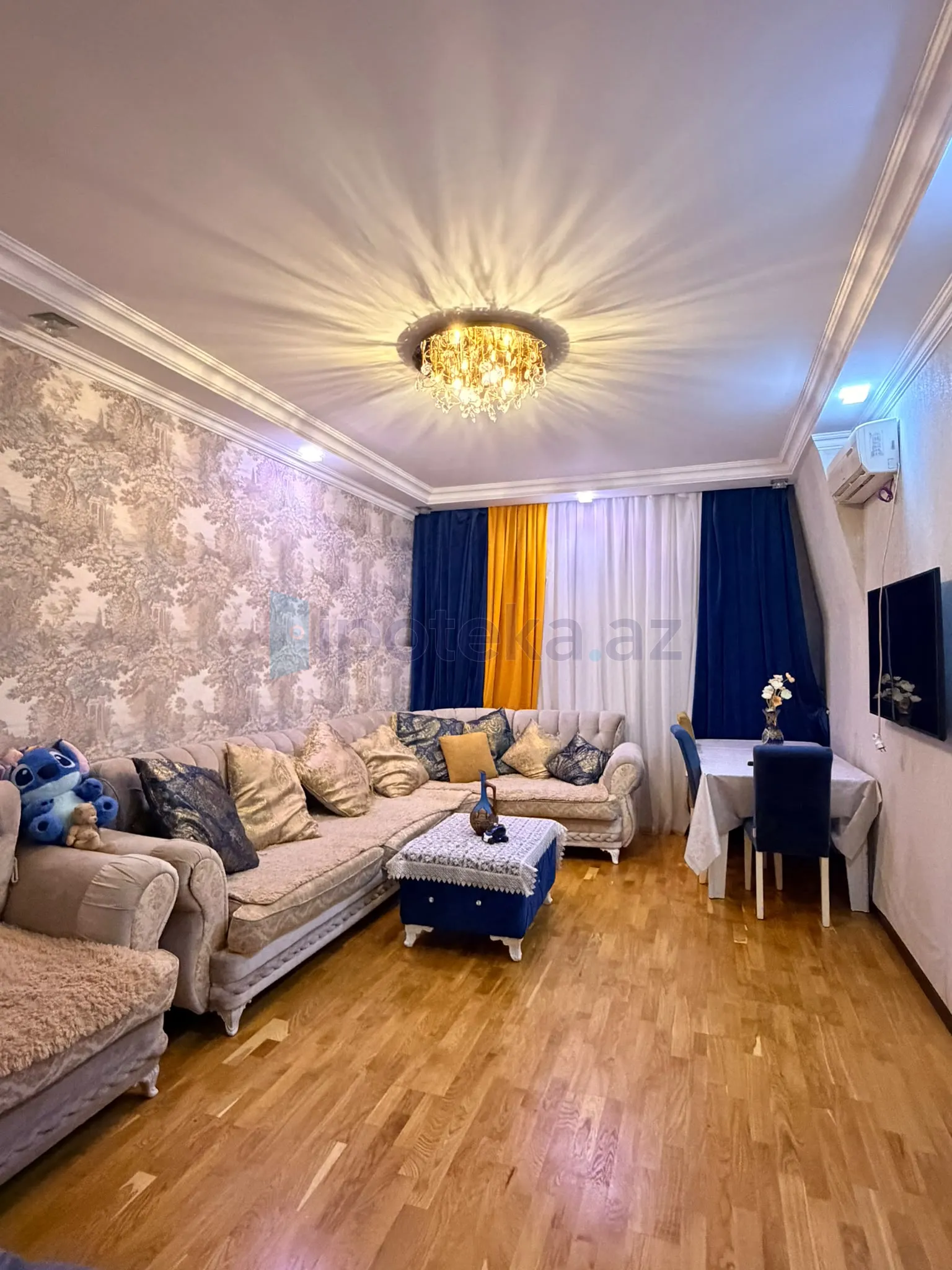 Satılır: 2 Otaq, Yeni tikili, Suraxanı r., Yeni Günəşli - Massiv D q., 70.00 m²